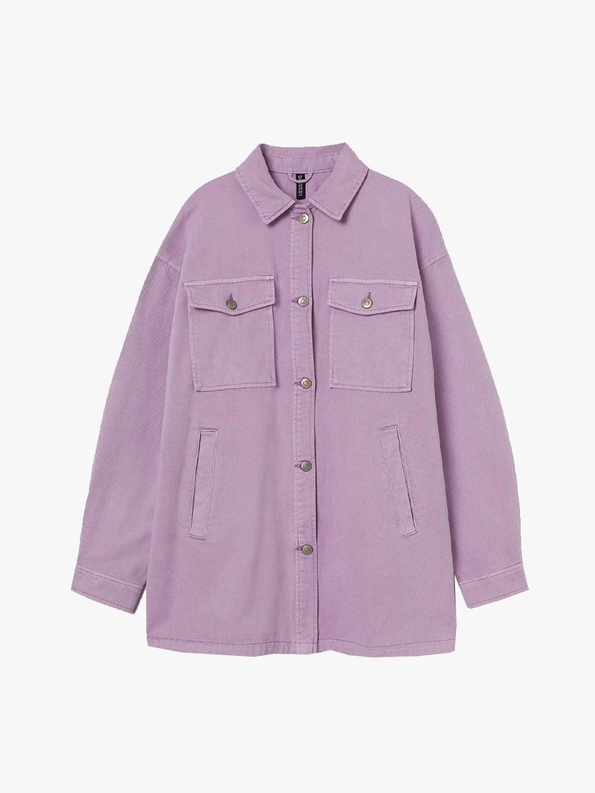 Ribbed modal Denim Jacket