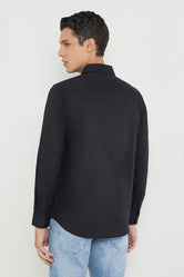 Solid Cotton Regular Fit Mens Shirts